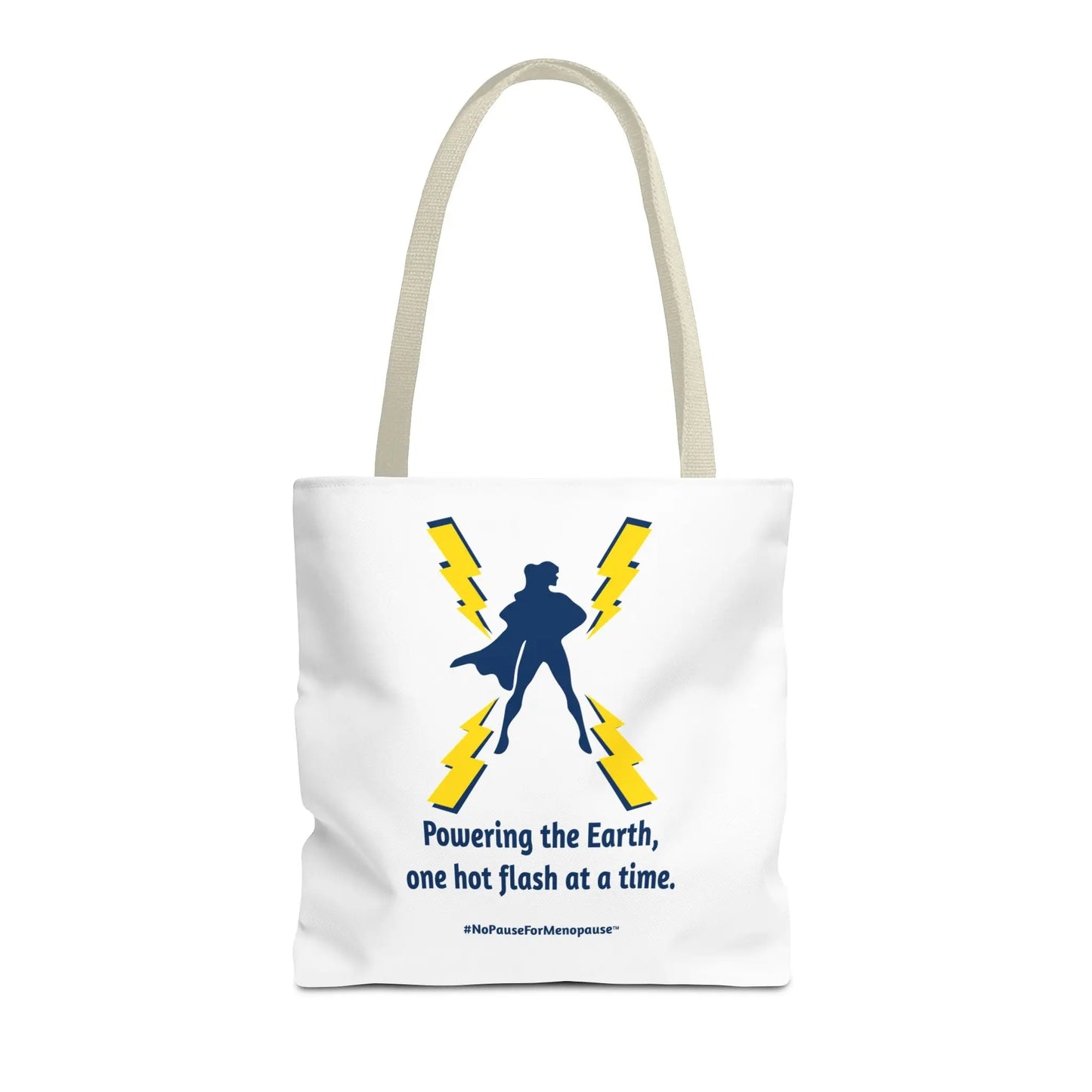 "Powering the Earth" Tote Bag Printify