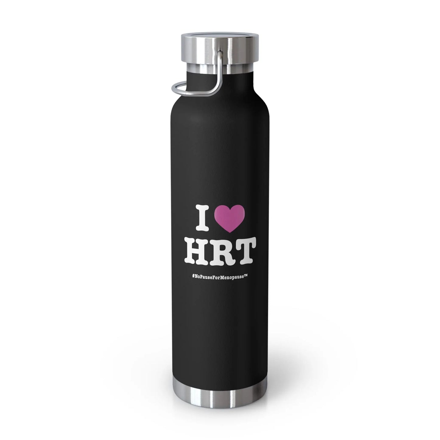 "I Heart HRT" Insulated Water Bottle Printify
