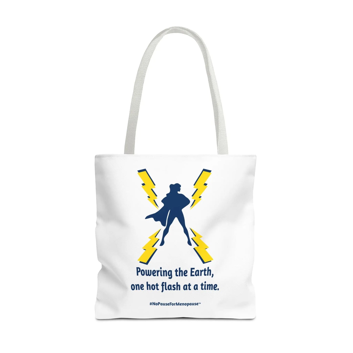 "Powering the Earth" Tote Bag Printify
