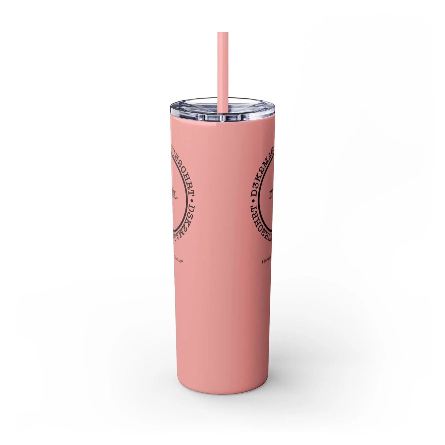 "IYKYK" Skinny Tumbler with Straw Printify