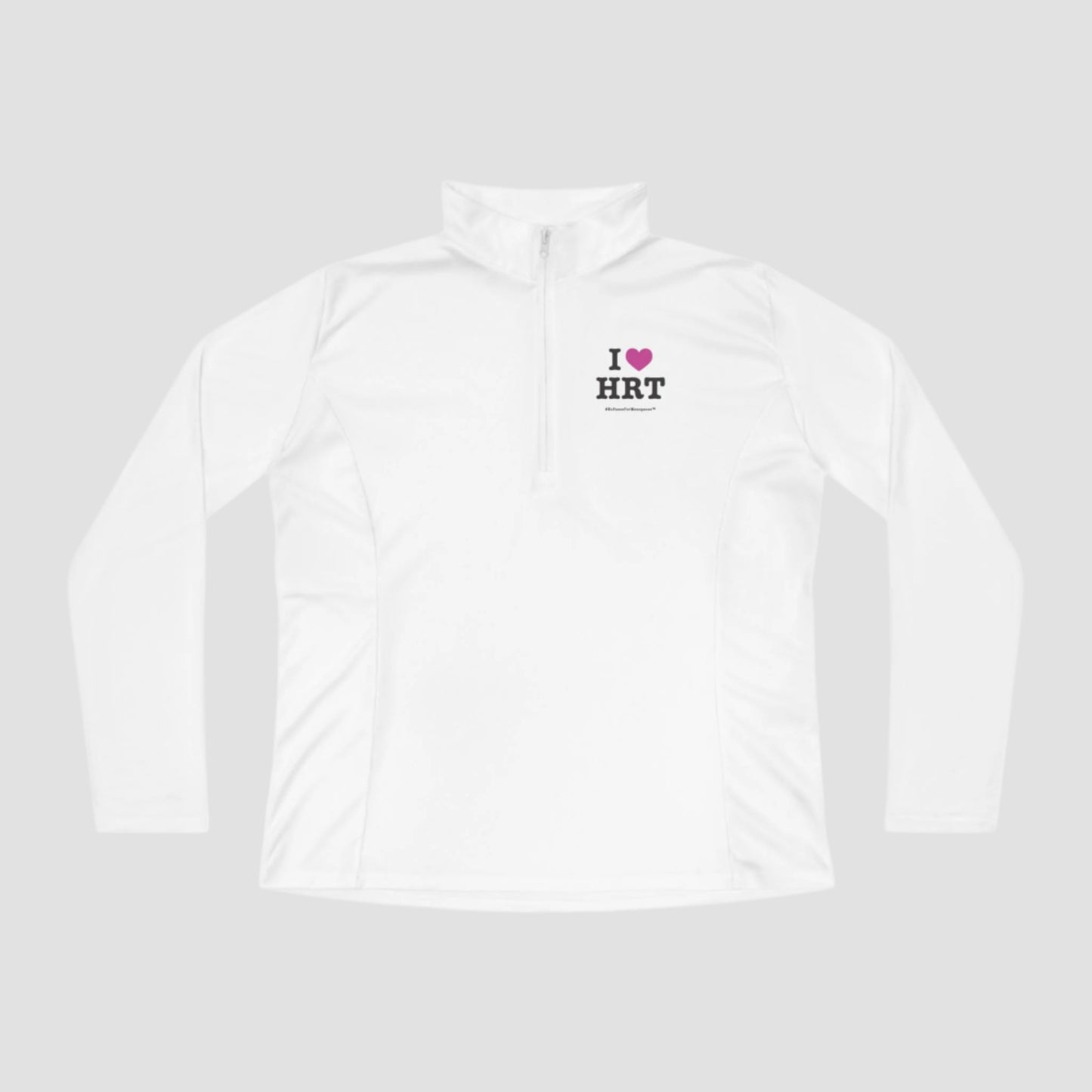 "I Heart HRT" Ladies Pullover Printify