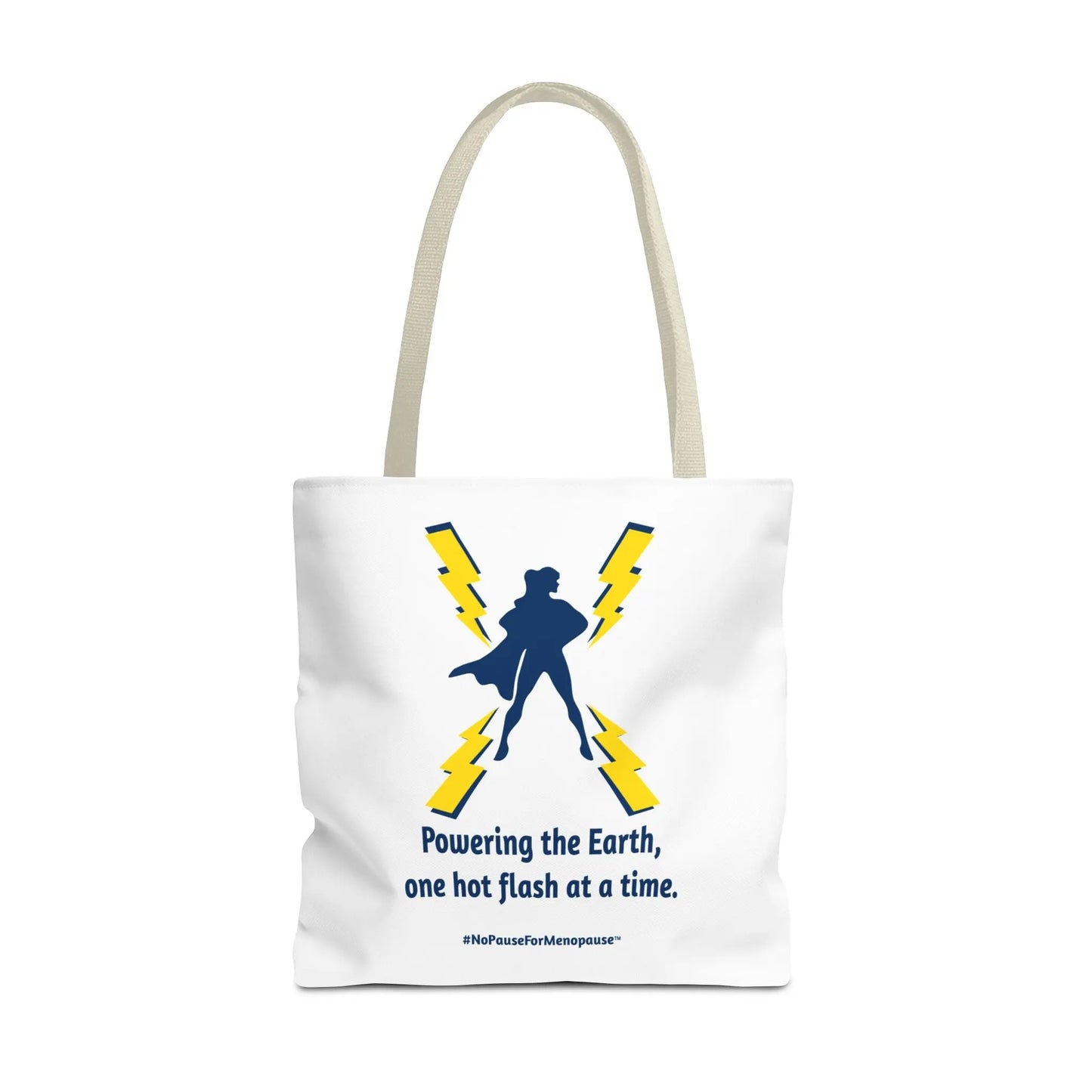 "Powering the Earth" Tote Bag Printify