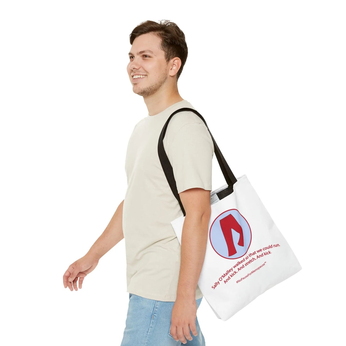 "Sally O'Malley Walked" Tote Bag Printify