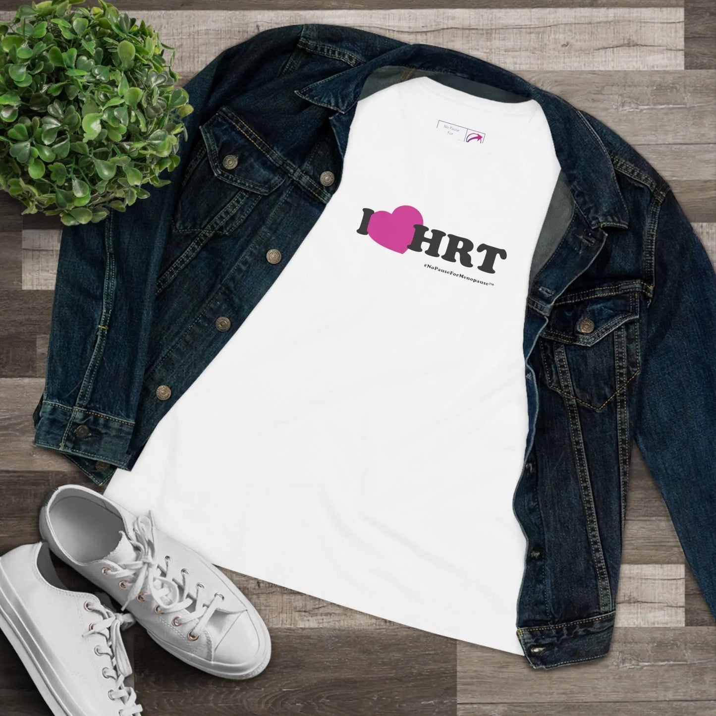 "I Heart HRT" Tee (Linear) Printify