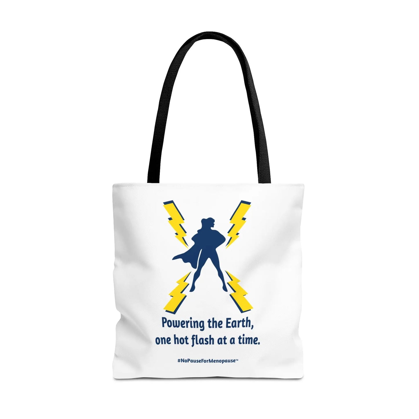 "Powering the Earth" Tote Bag Printify