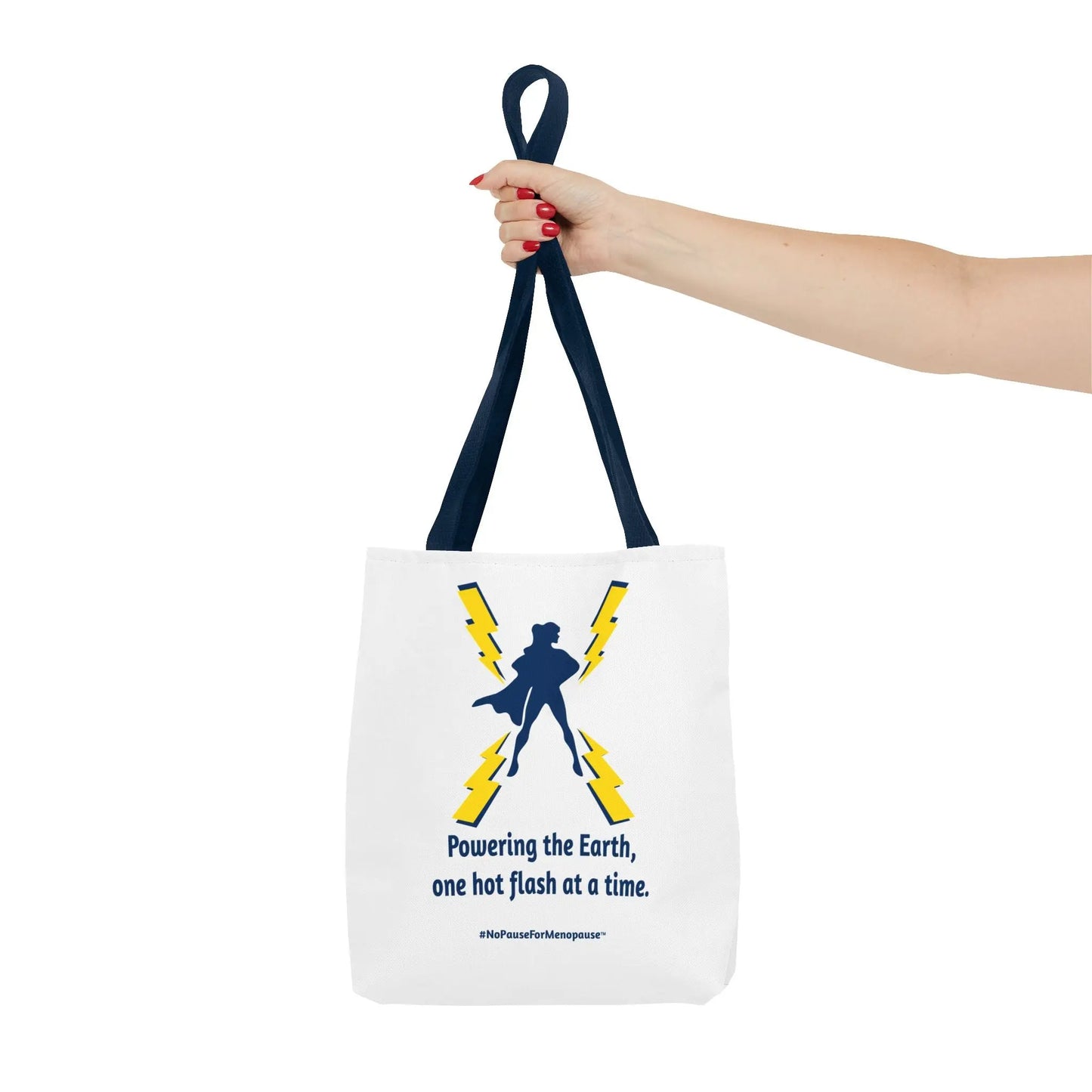 "Powering the Earth" Tote Bag Printify