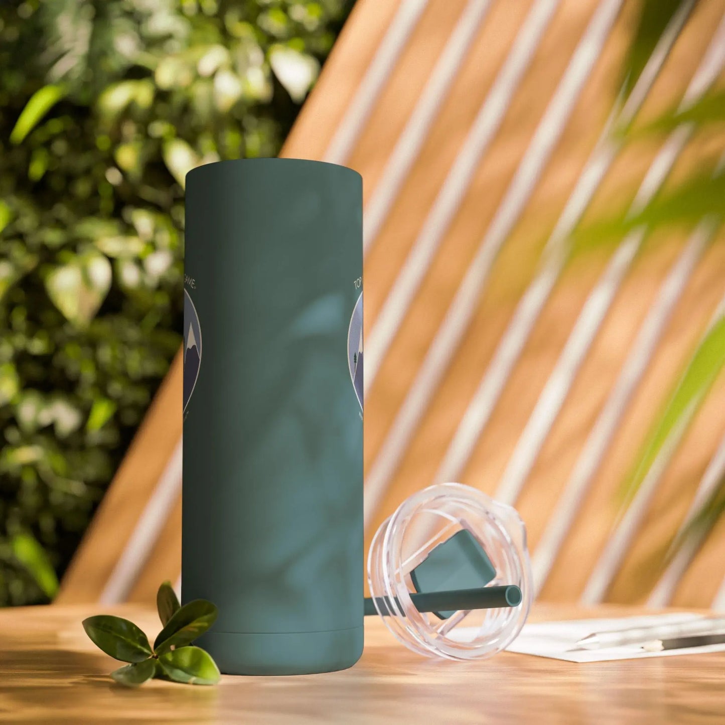 "Top of My Game" Skinny Tumbler Printify