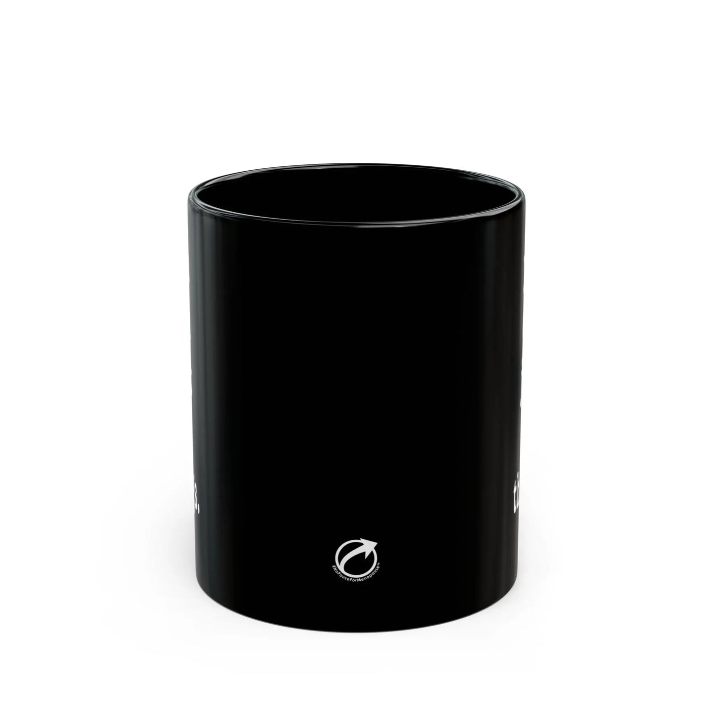 "You Can Just Do Things" Black Mug Printify