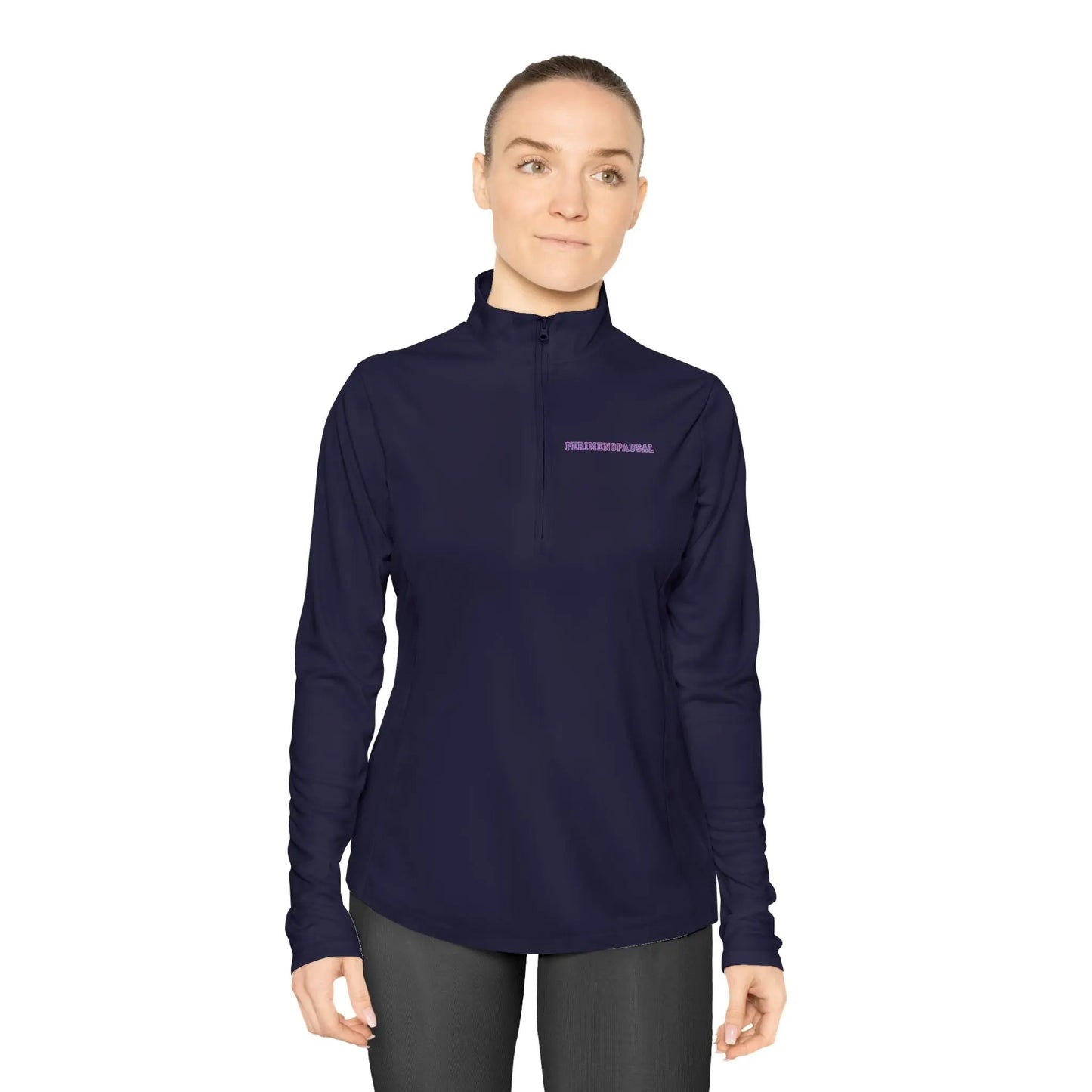 "Perimenopausal" Ladies Pullover - #NoPauseForMenopause