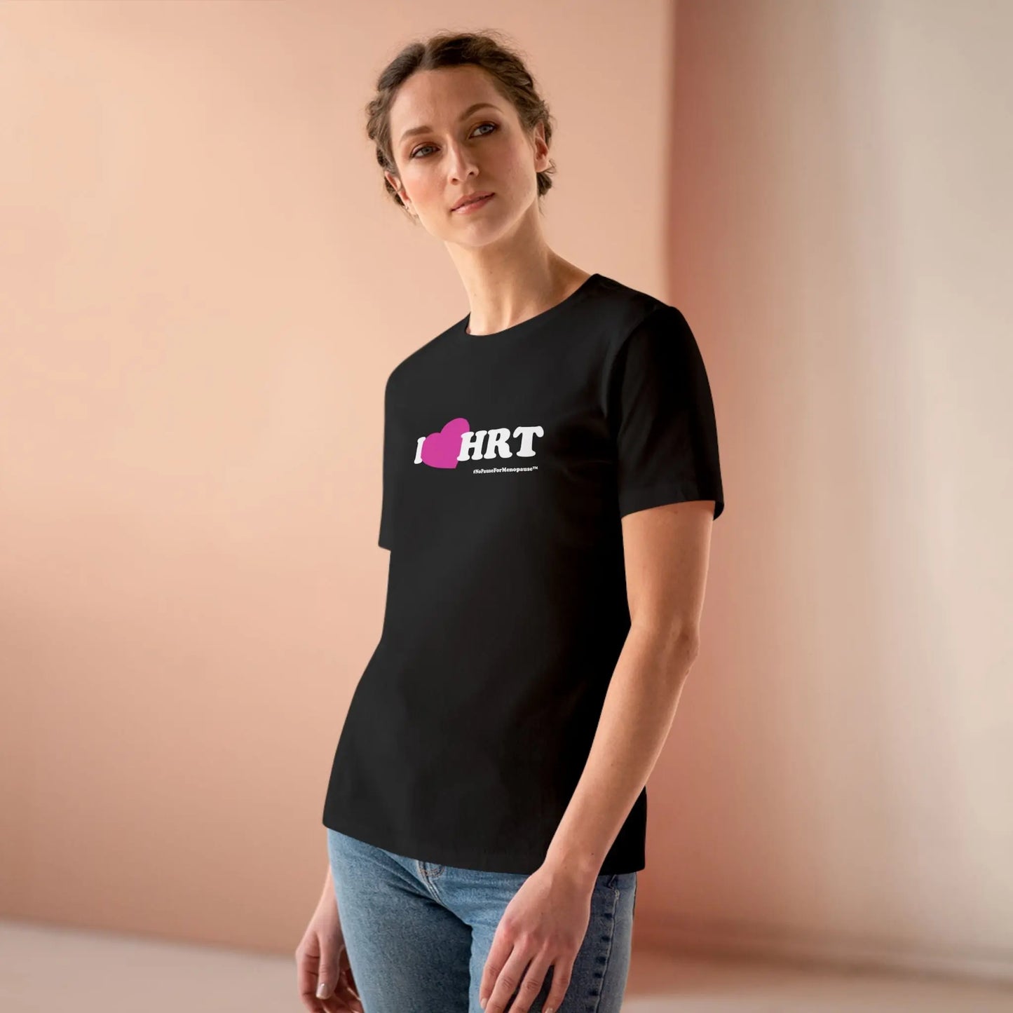 "I Heart HRT" Tee (Linear) Printify