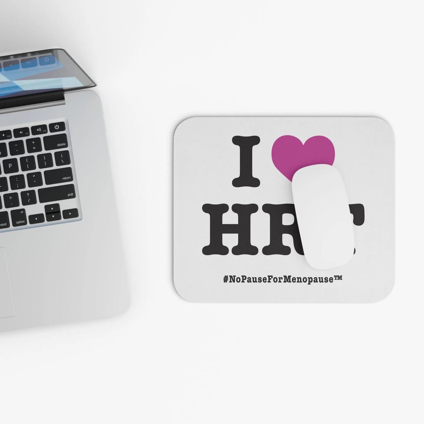 "I Heart HRT" Mouse Pad Printify