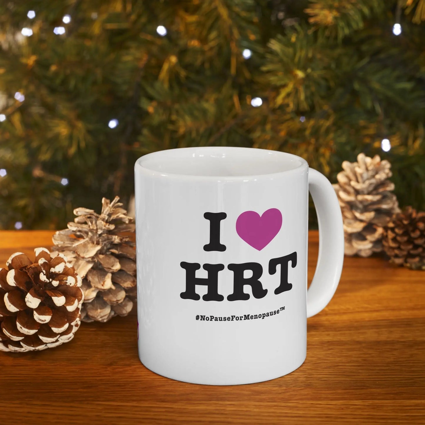 "I Heart HRT" Coffee Mug Printify