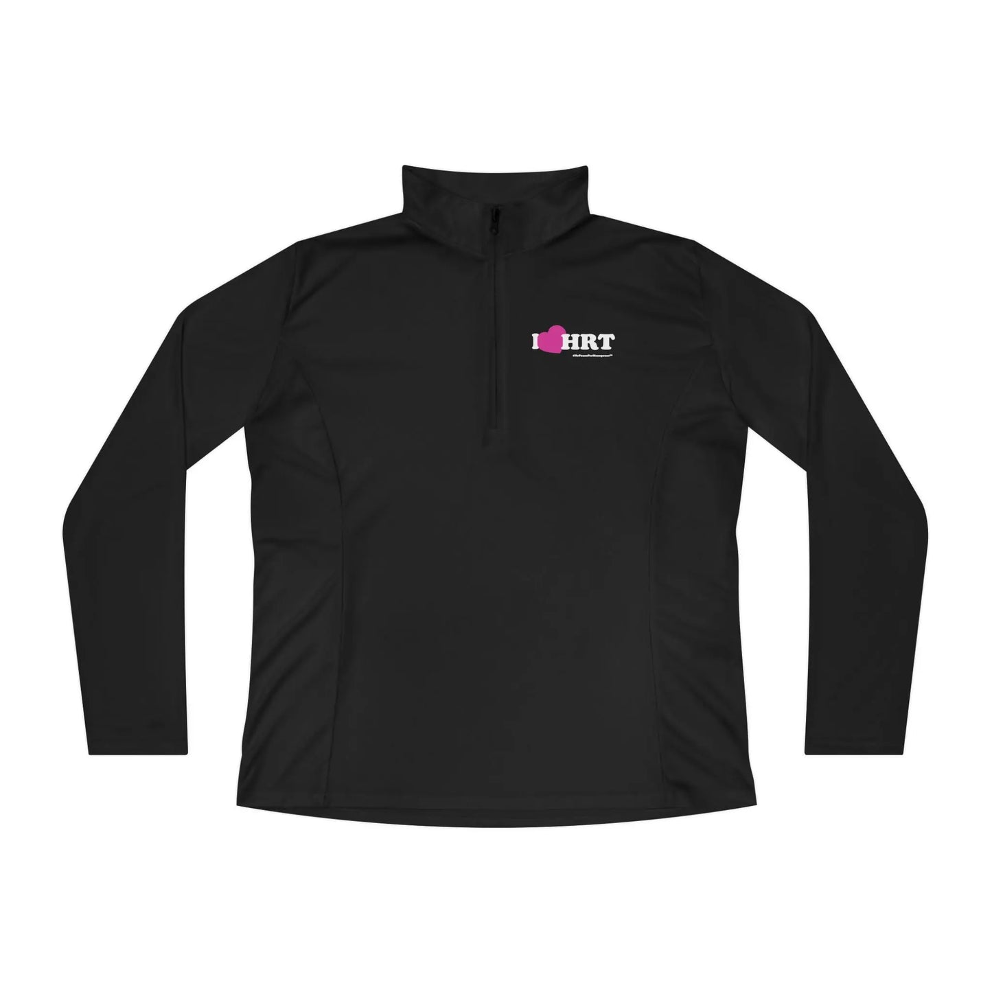 "I Heart HRT" Ladies Pullover (Linear) Printify