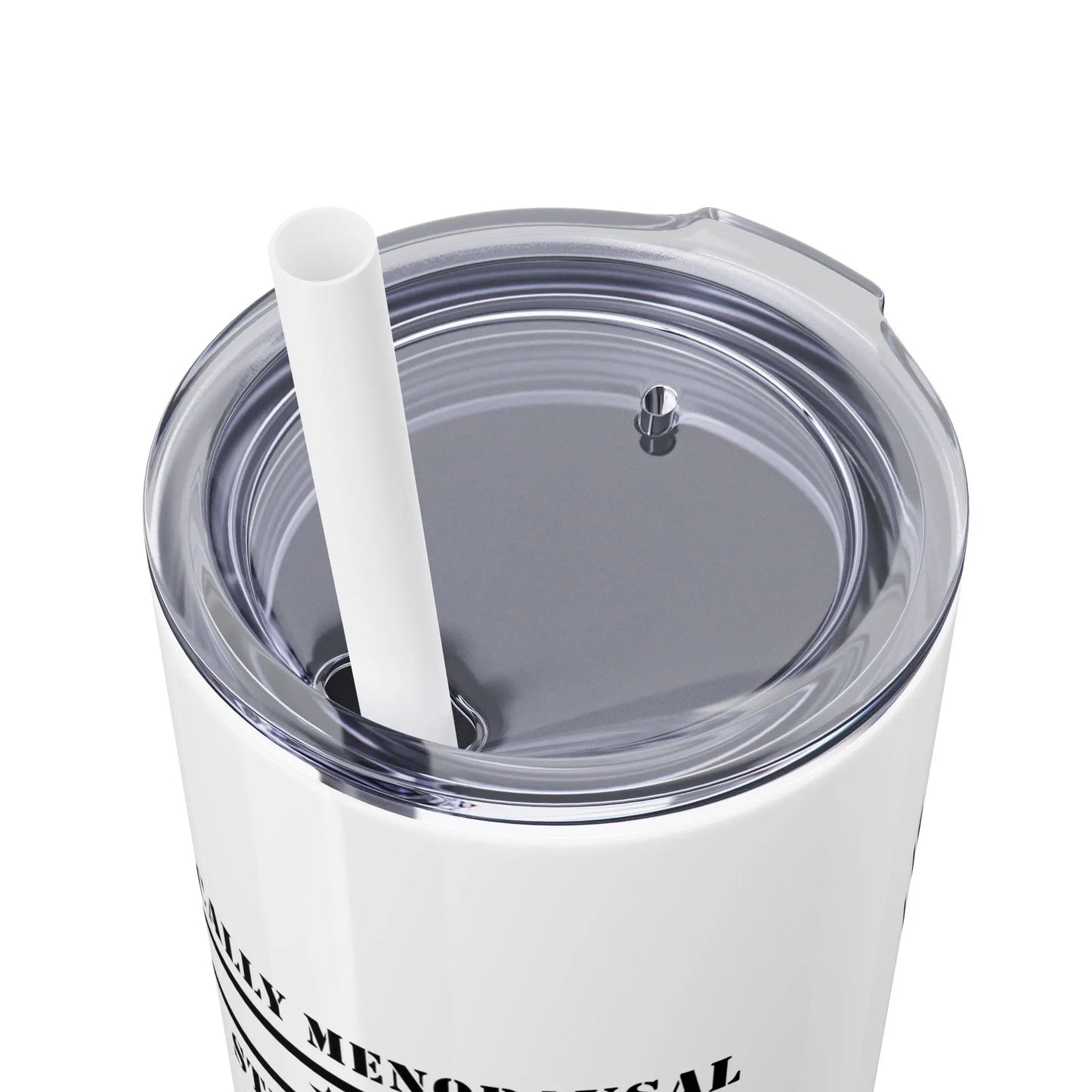 "Medically Menopausal: Strong AF" Tumbler Printify