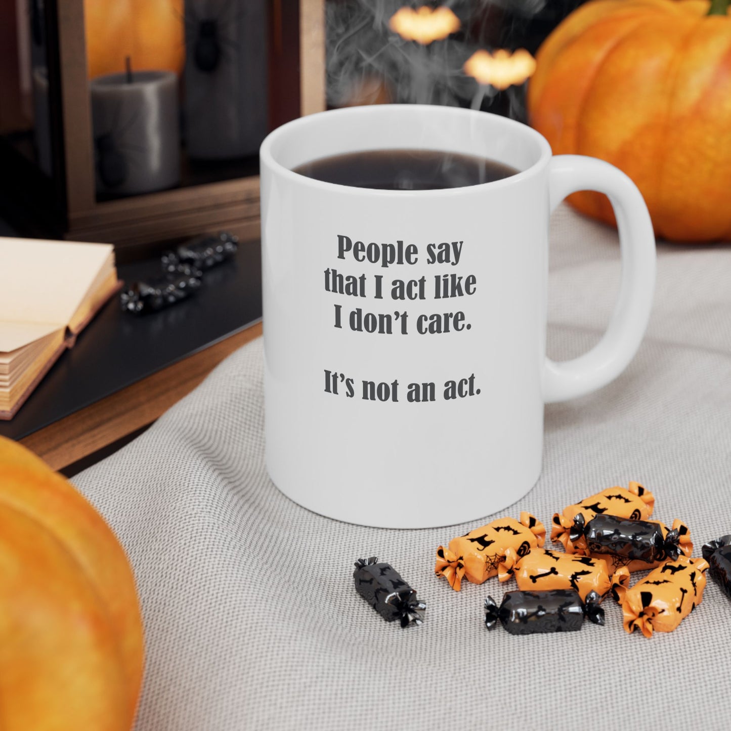 "I Don't Care" Coffee Mug