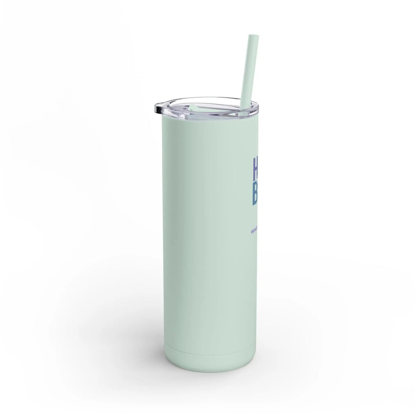 "HRT is my BFF" Skinny Tumbler - #NoPauseForMenopause