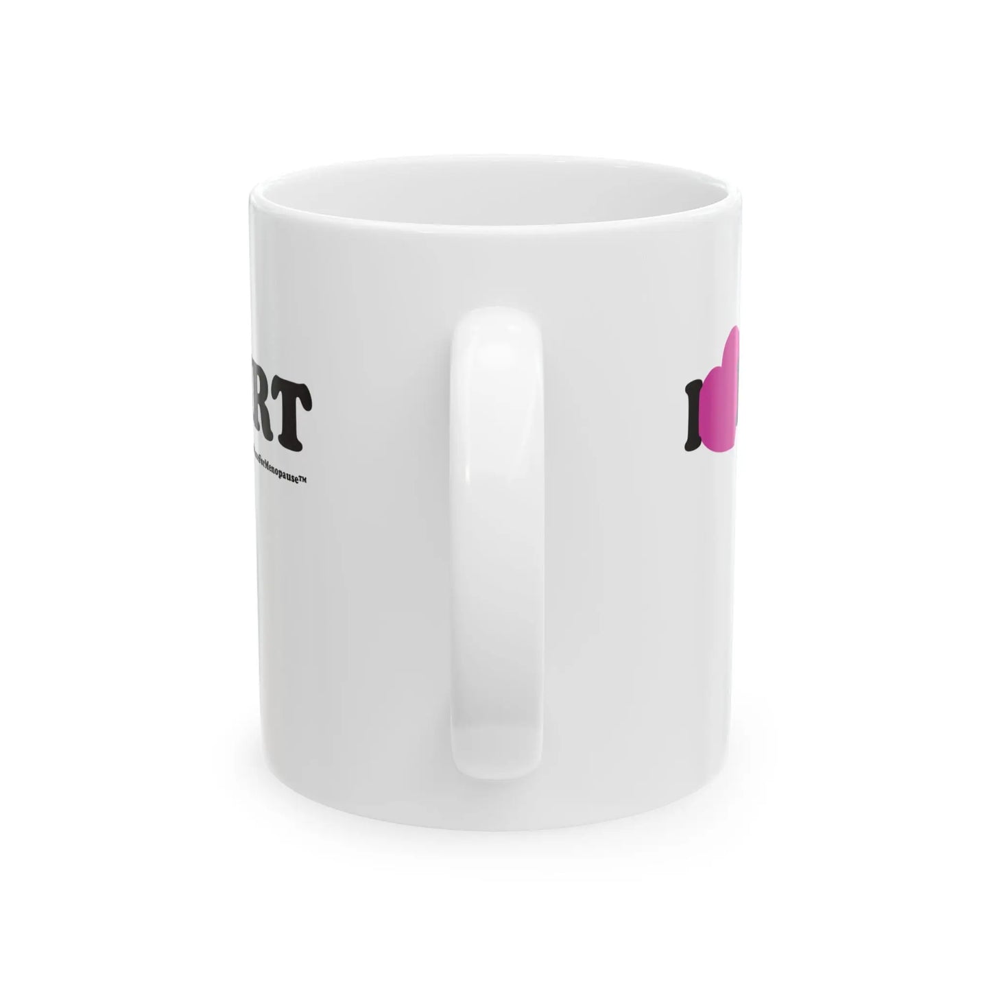 "I Heart HRT" Coffee Mug (Linear) Printify
