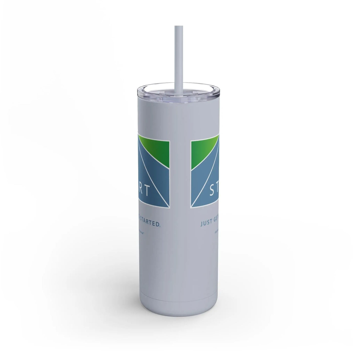"Just Getting Started" Skinny Tumbler Printify