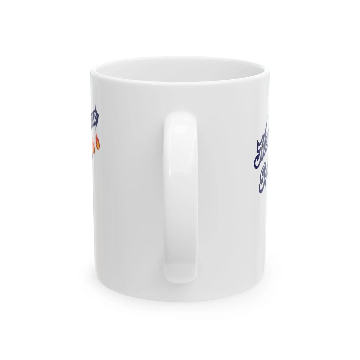 "Menopause Is Hot" Ceramic Mug Printify