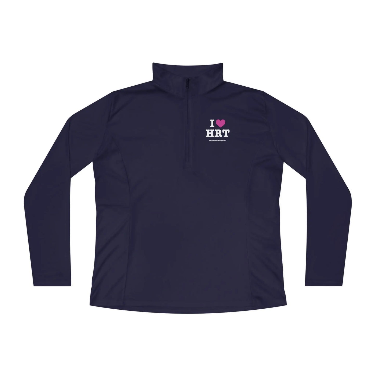"I Heart HRT" Ladies Pullover Printify