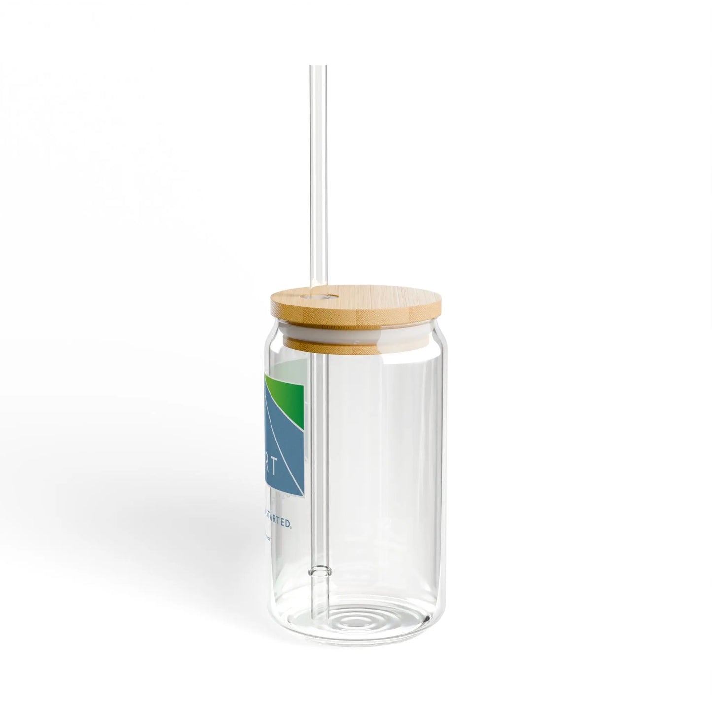 "Just Getting Started" Sipper Glass - #NoPauseForMenopause
