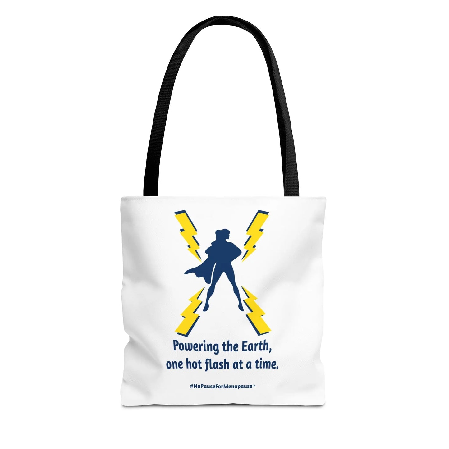 "Powering the Earth" Tote Bag Printify