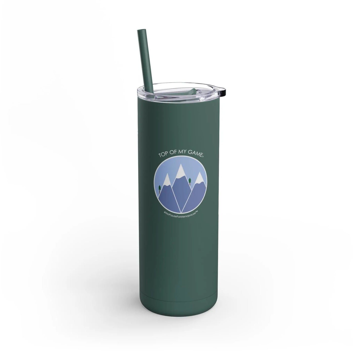 "Top of My Game" Skinny Tumbler Printify