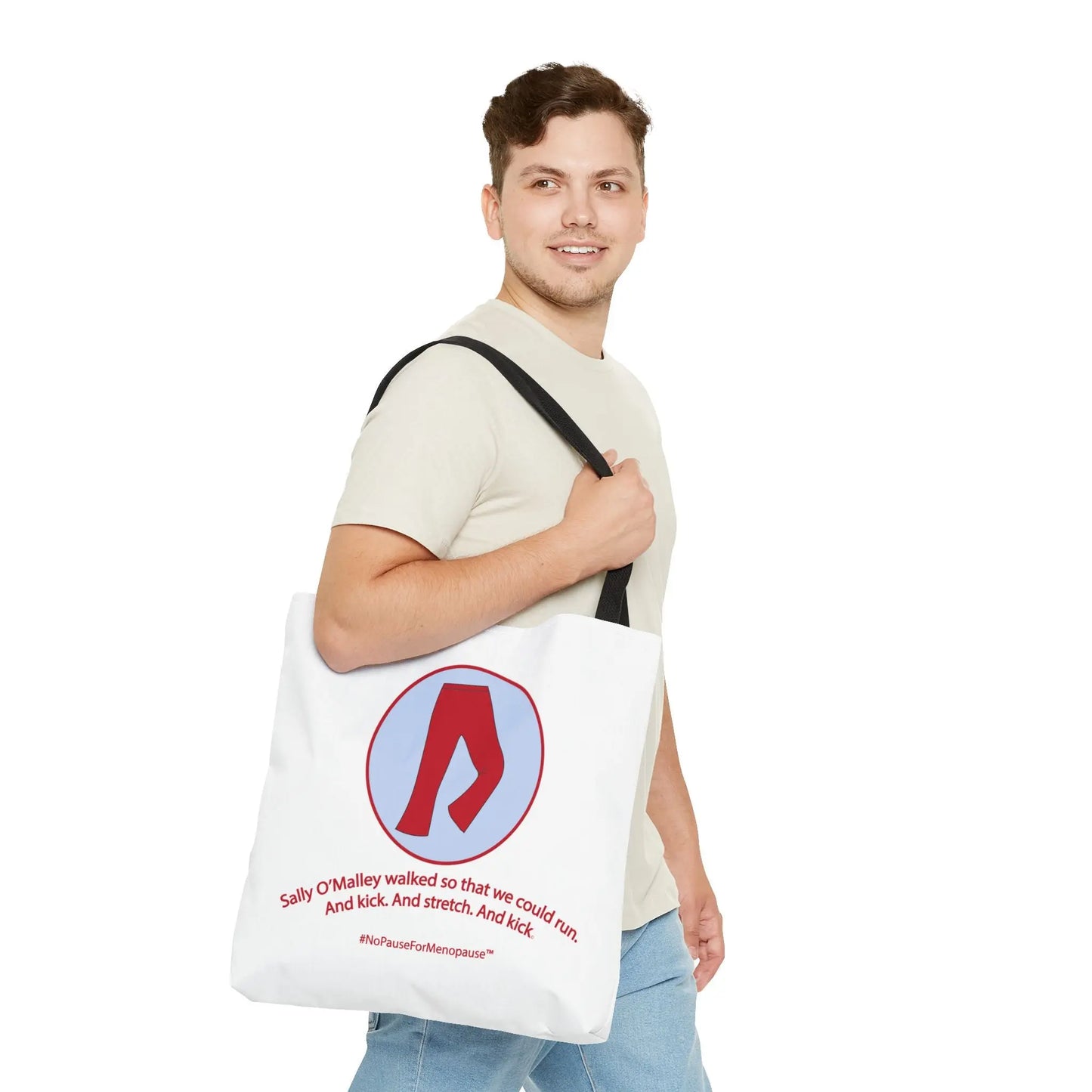 "Sally O'Malley Walked" Tote Bag Printify
