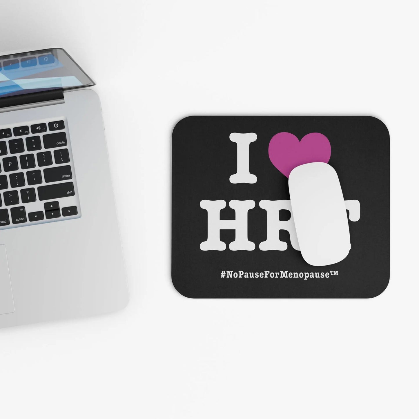"I Heart HRT" Mouse Pad Printify