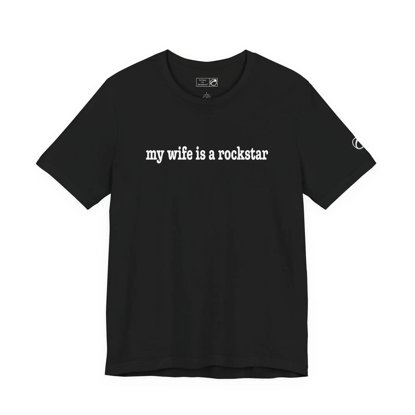 "My Wife Is A Rockstar" Tee Printify
