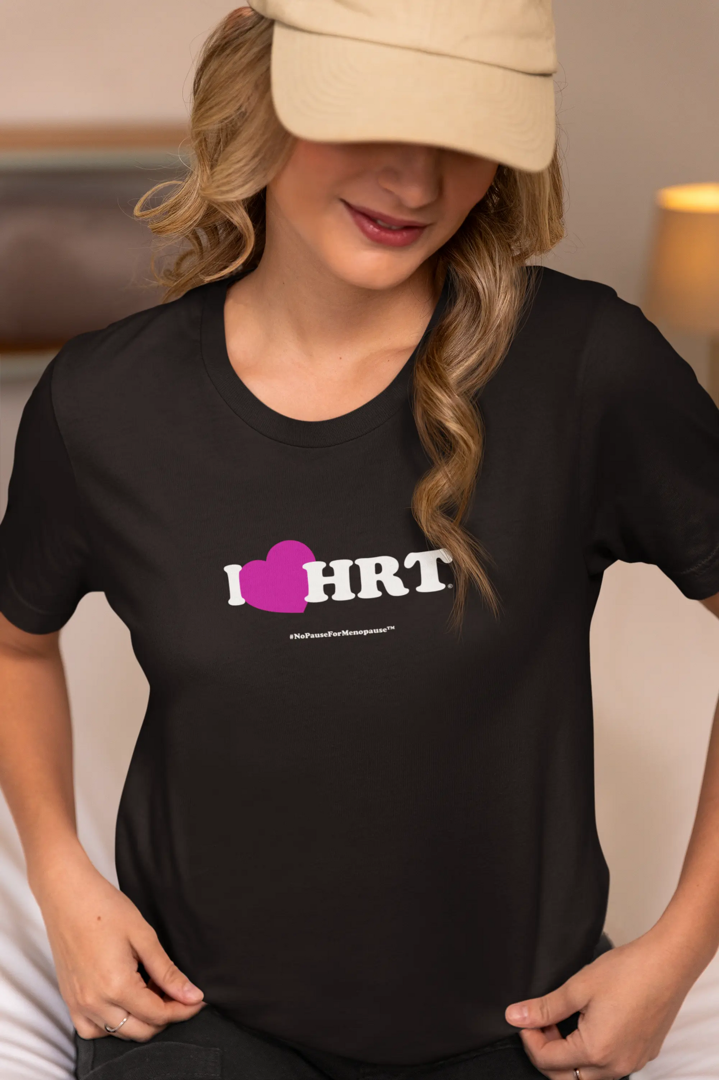 "I Heart HRT" Unisex Tee (Linear) Printify
