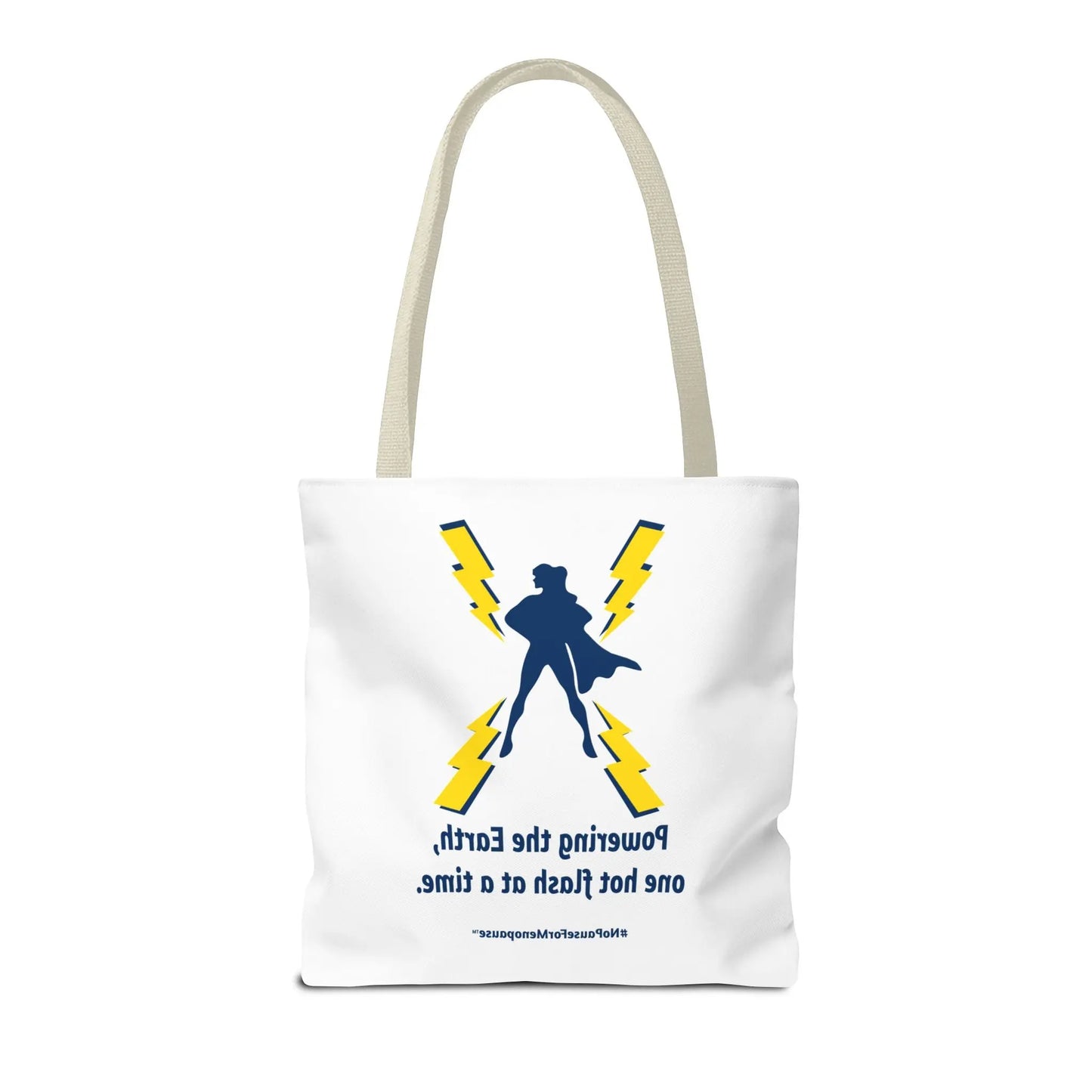 "Powering the Earth" Tote Bag Printify