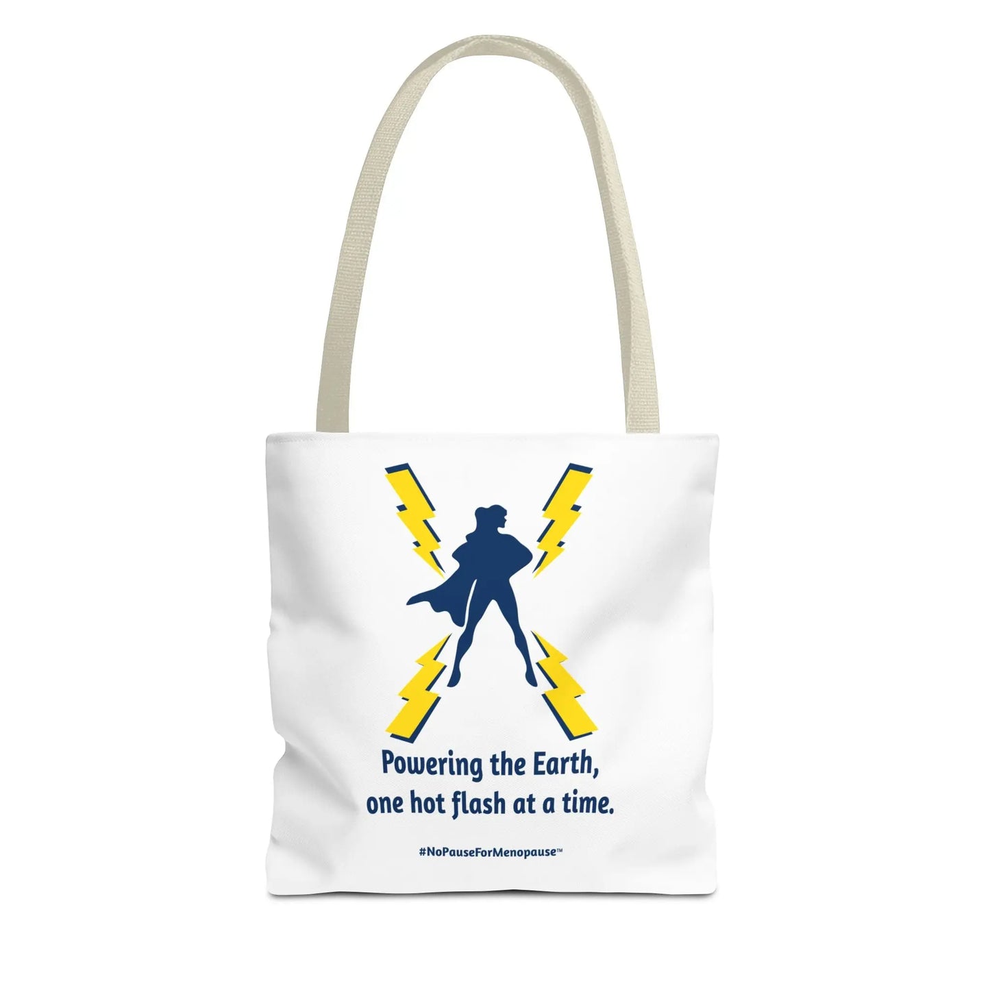 "Powering the Earth" Tote Bag Printify