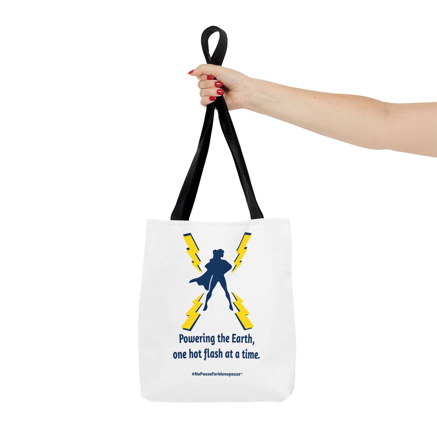 "Powering the Earth" Tote Bag Printify