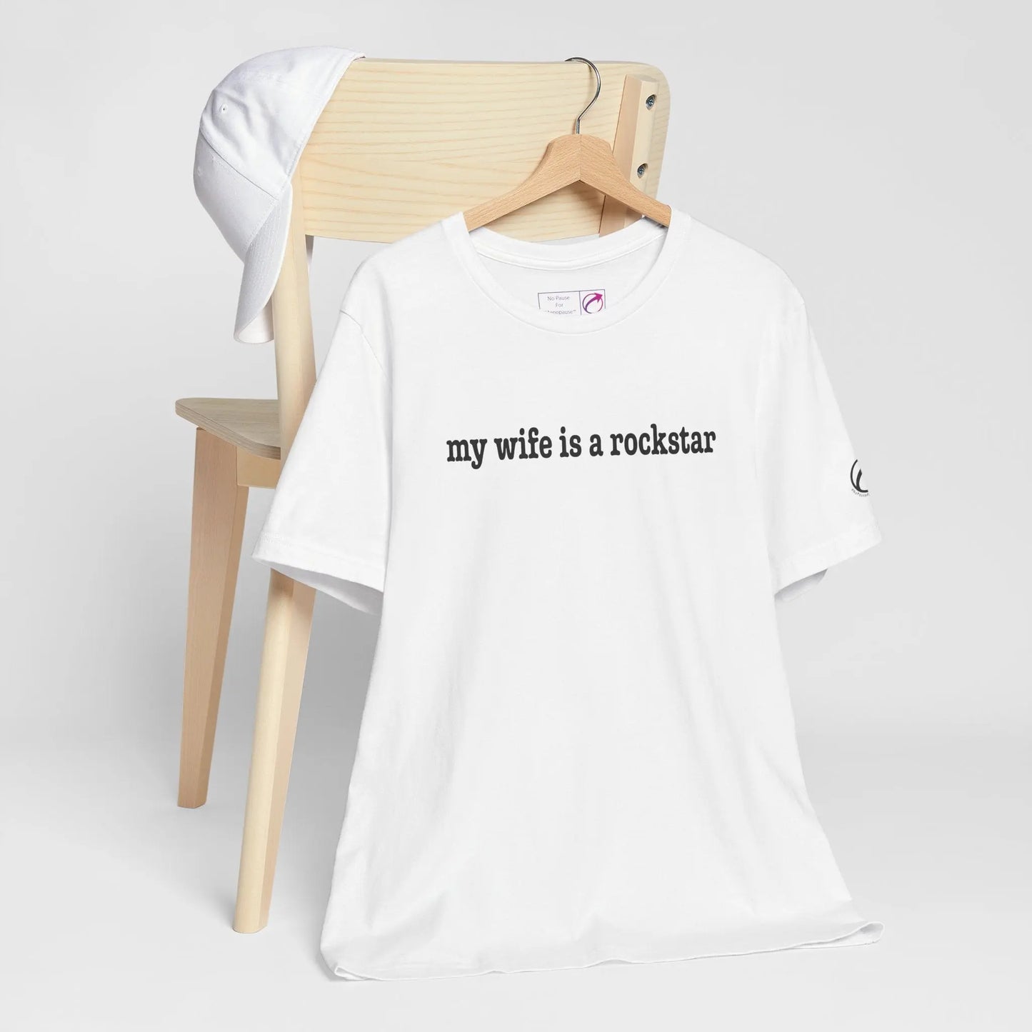 "My Wife Is A Rockstar" Tee Printify