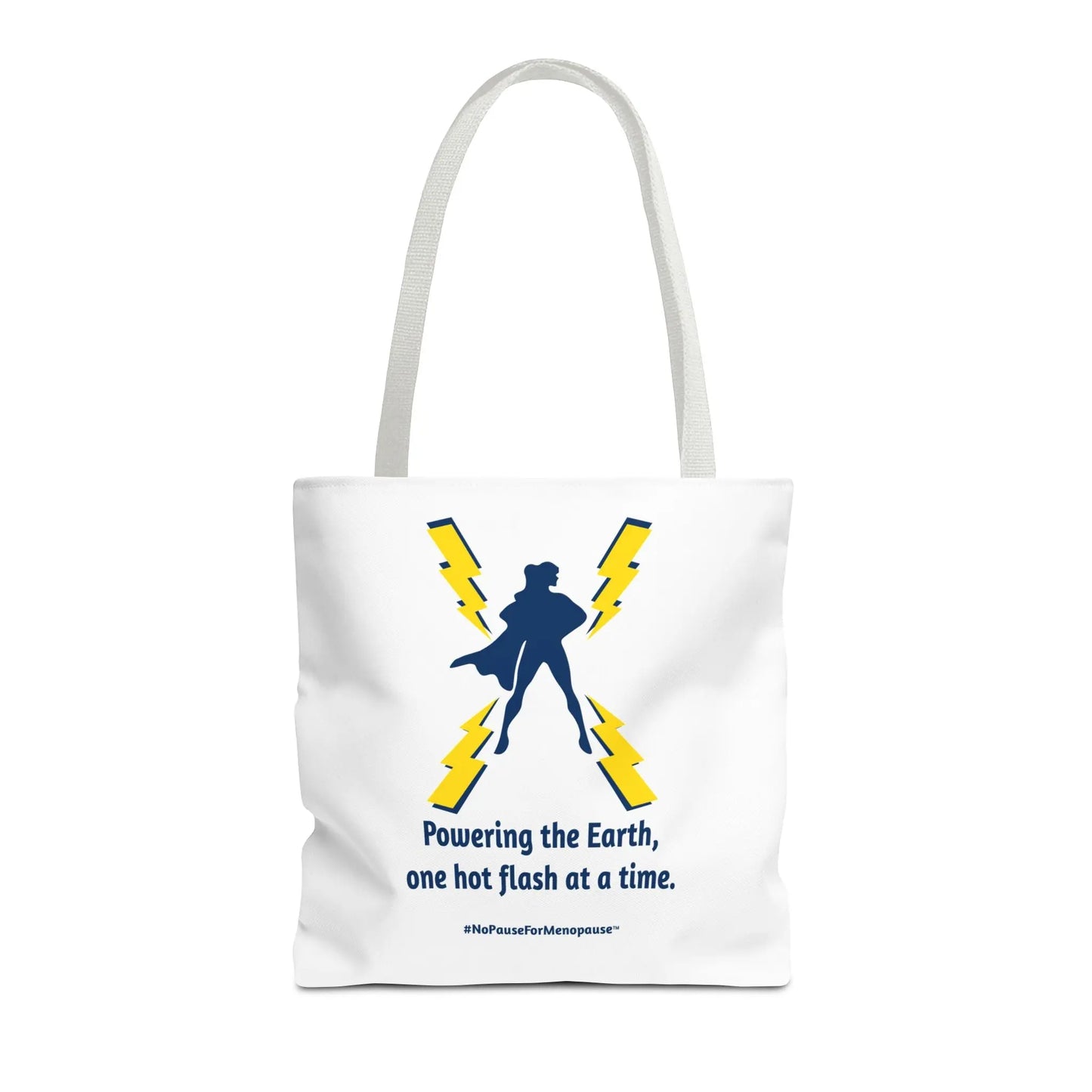 "Powering the Earth" Tote Bag Printify