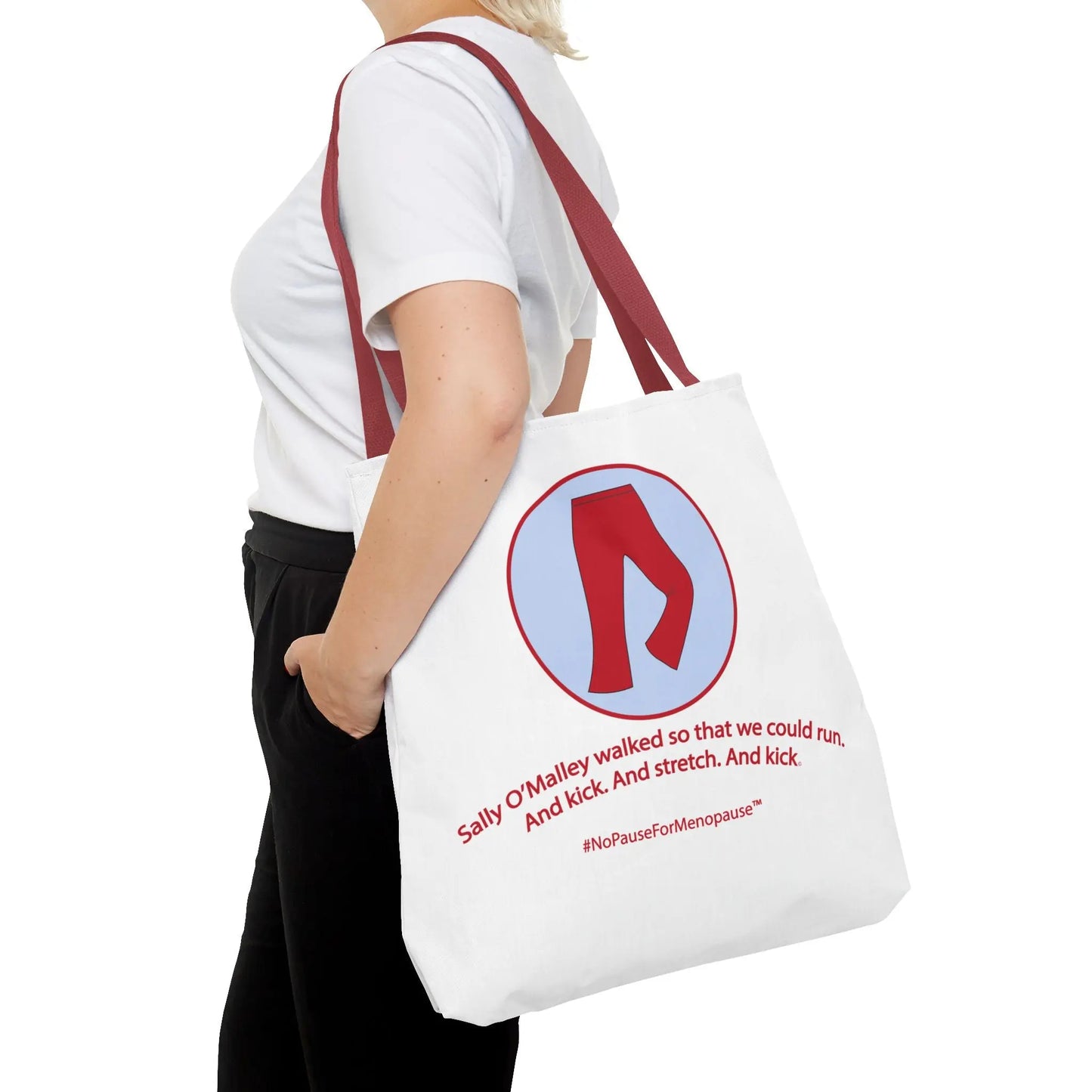 "Sally O'Malley Walked" Tote Bag Printify