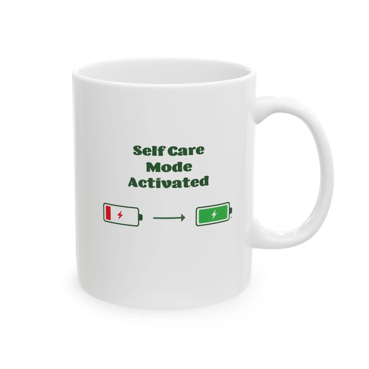 "Self-Care Mode Activated" Coffee Mug - #NoPauseForMenopause
