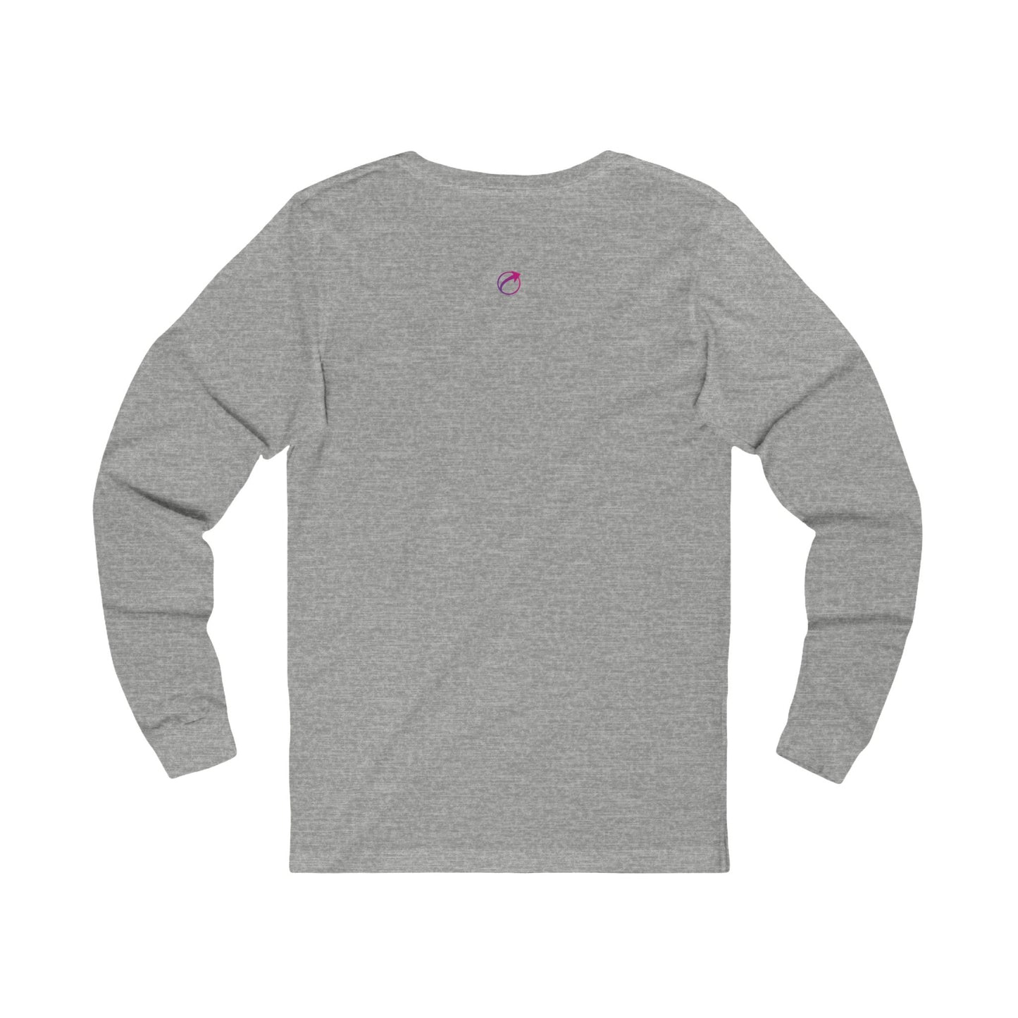 "My Superpower: Zero Cares Given" Long Sleeve Tee (Heather Gray) - #NoPauseForMenopause