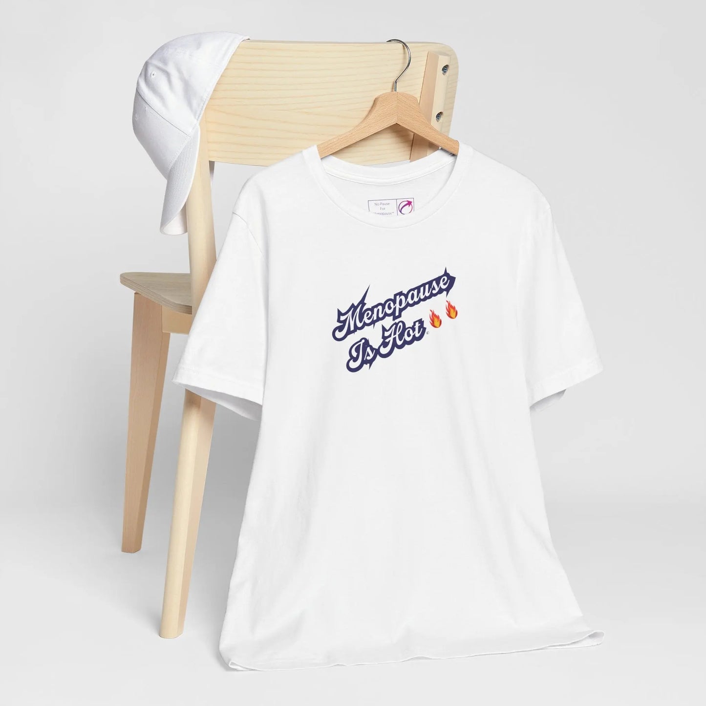 "Menopause Is Hot" Unisex Tee Printify