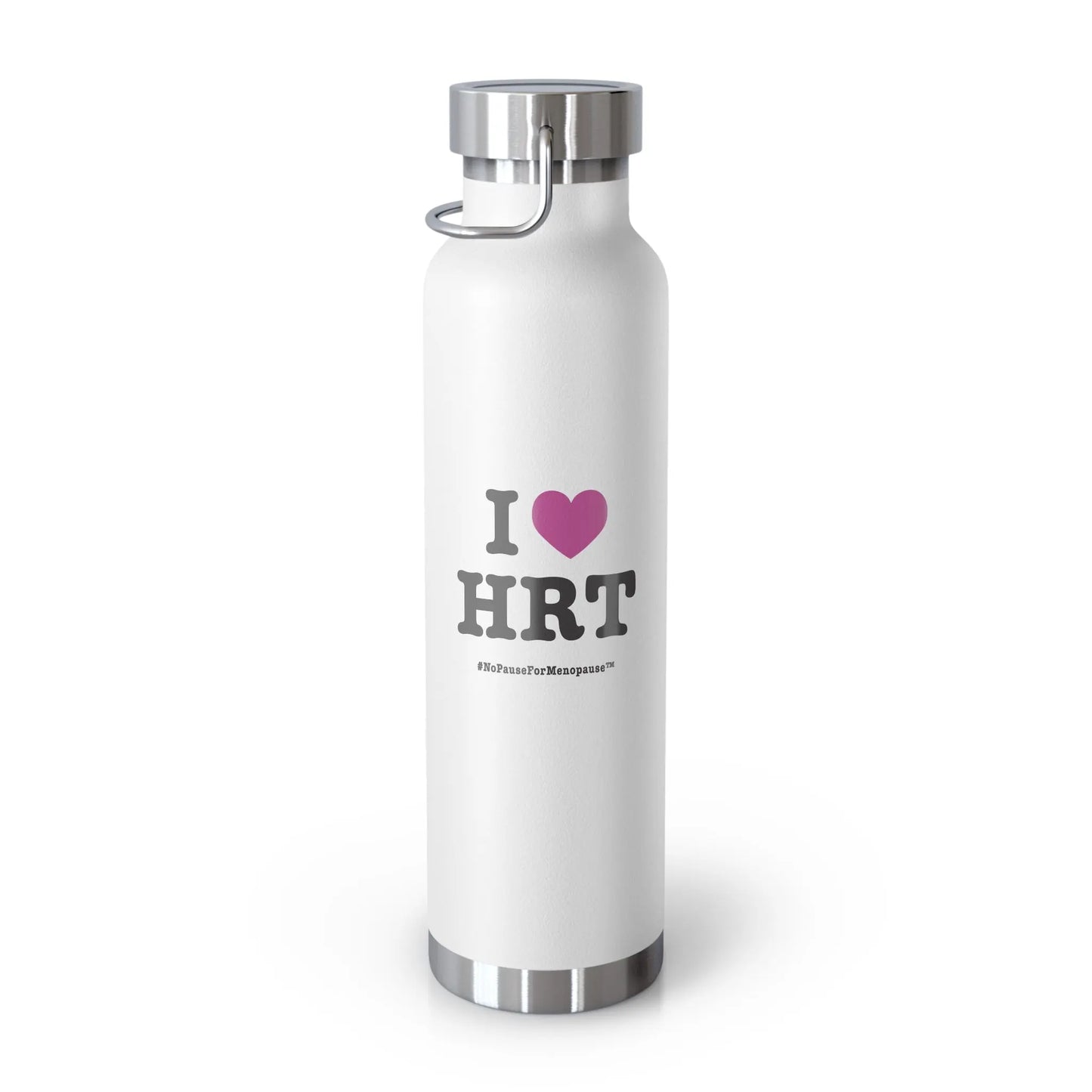 "I Heart HRT" Insulated Water Bottle Printify