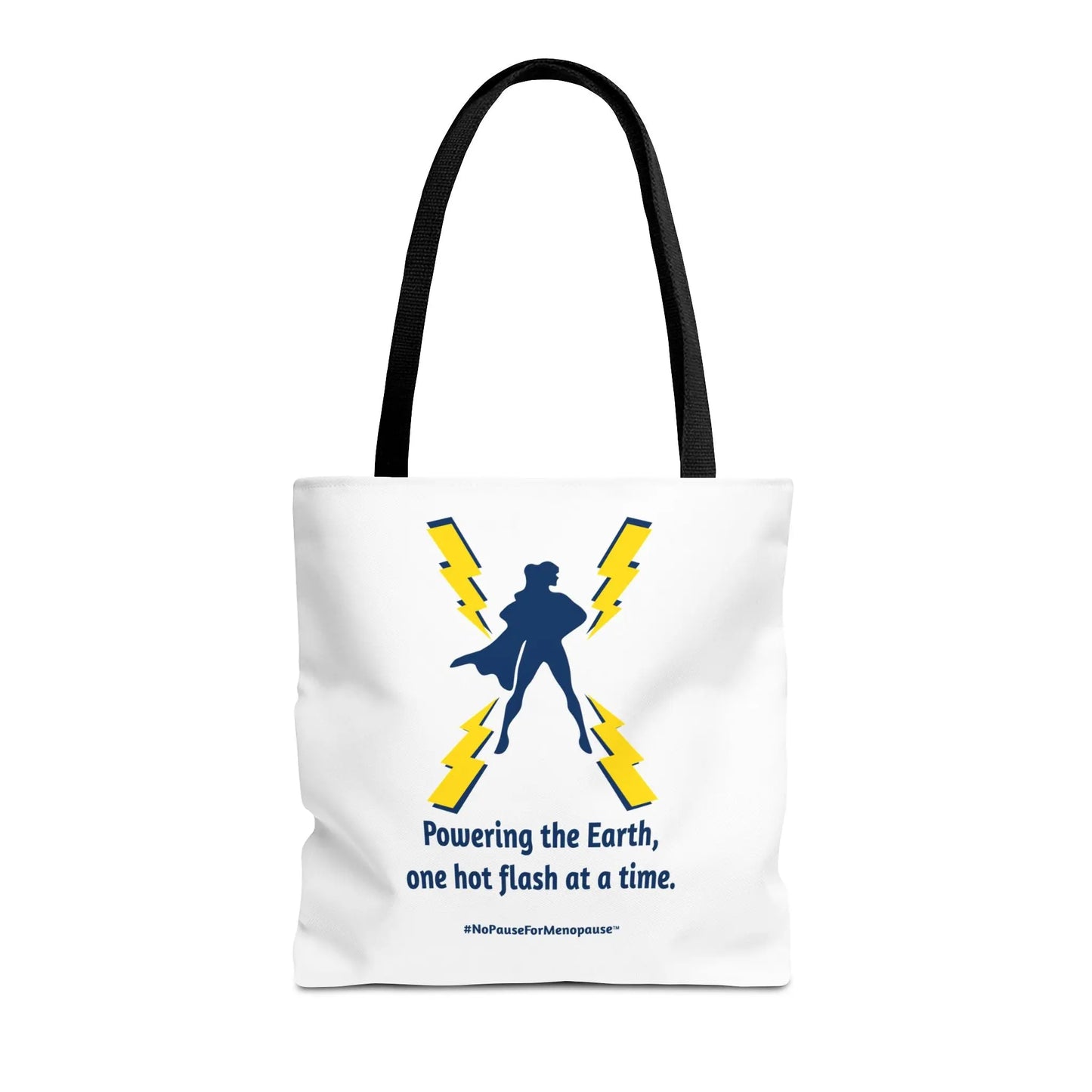 "Powering the Earth" Tote Bag Printify