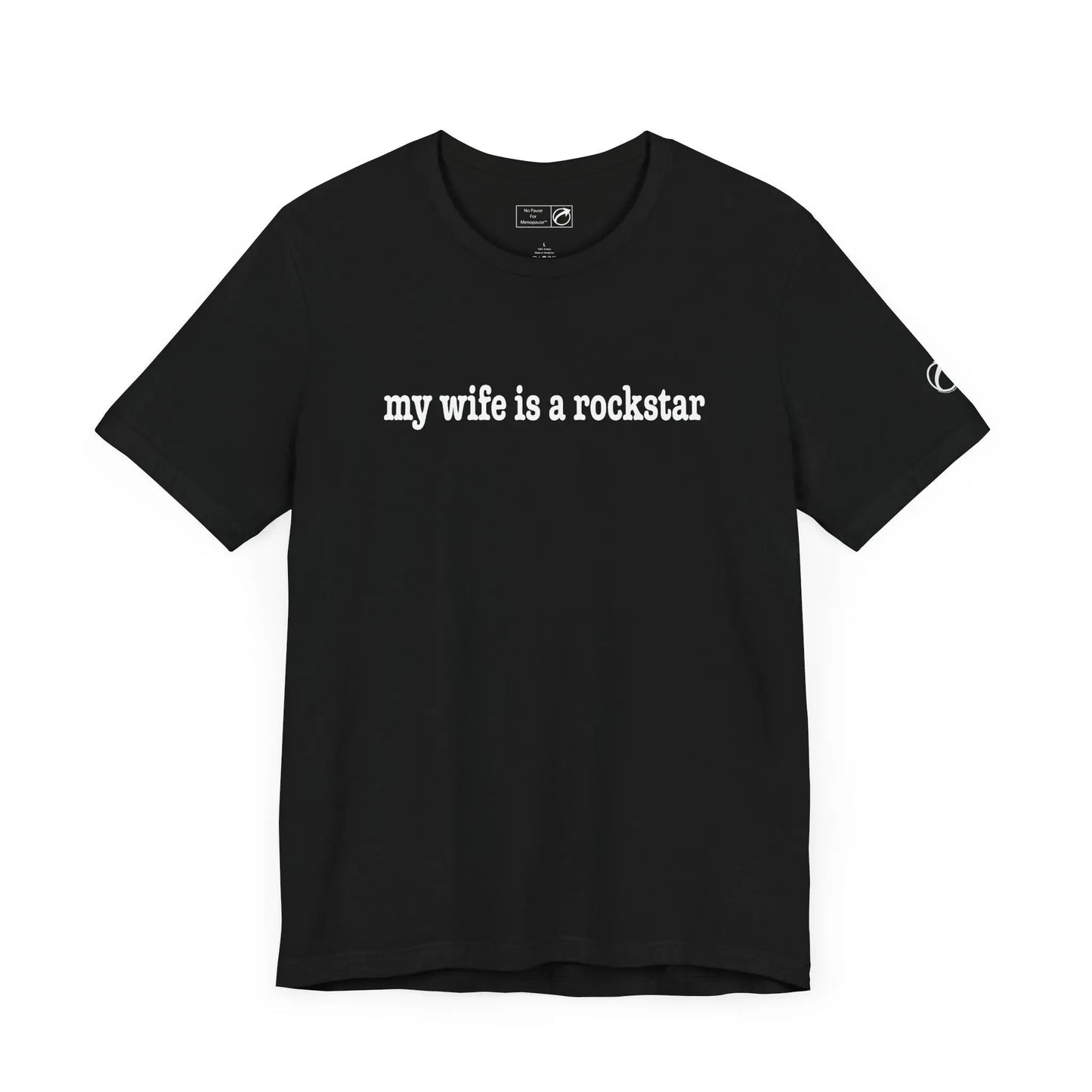 "My Wife Is A Rockstar" Tee Printify