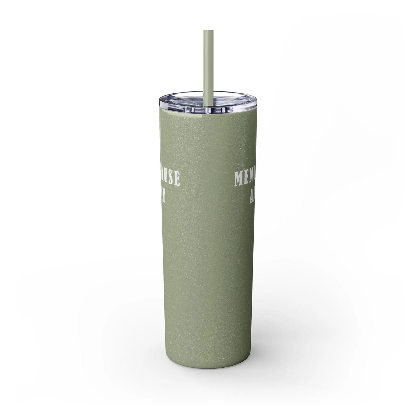"Menopause Army" Skinny Tumbler Printify
