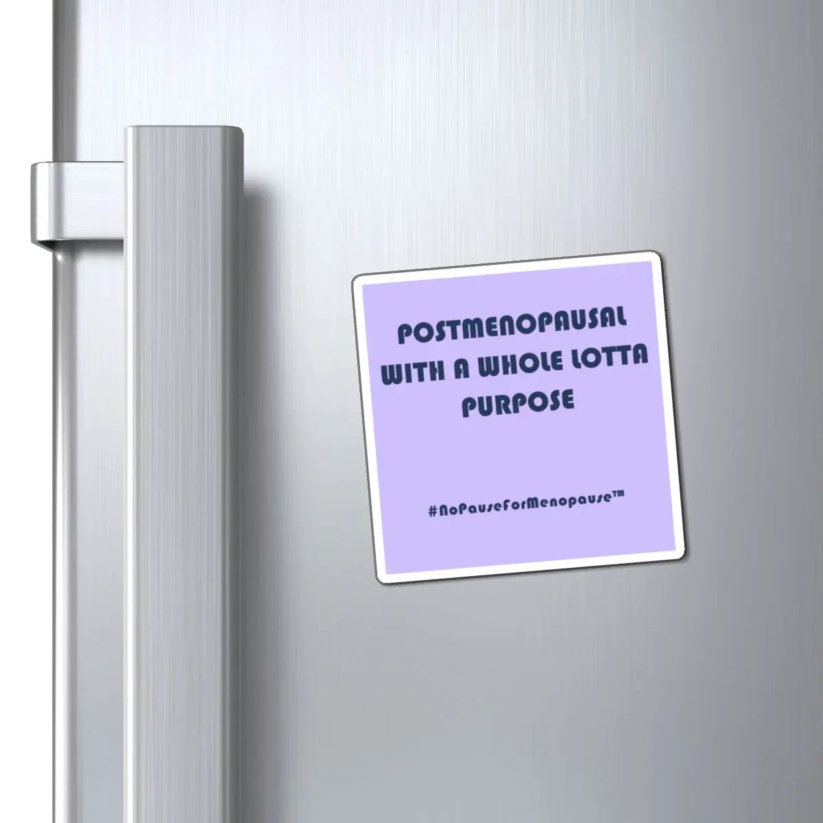 "Postmenopausal With Purpose" Mouse Pad Printify