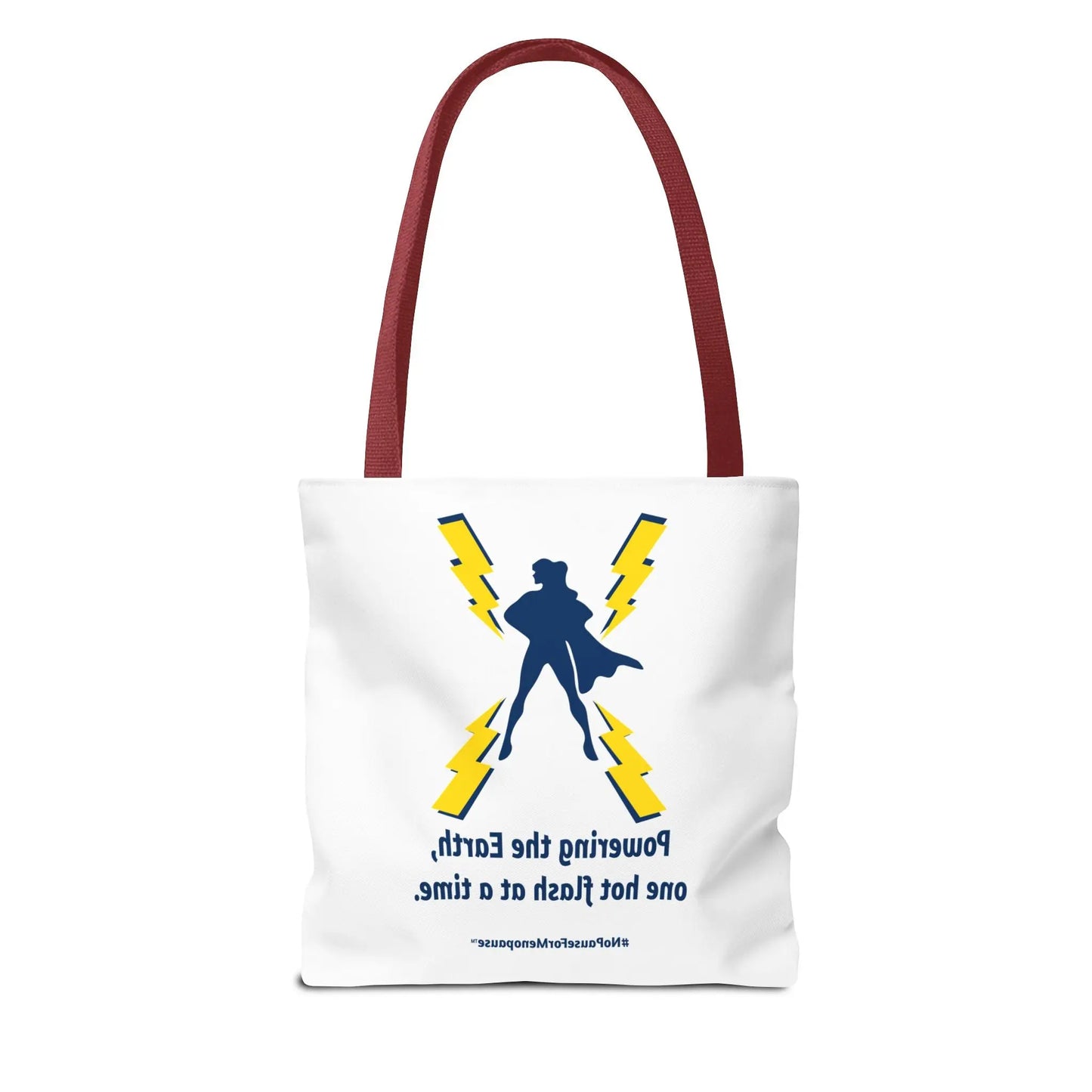 "Powering the Earth" Tote Bag Printify