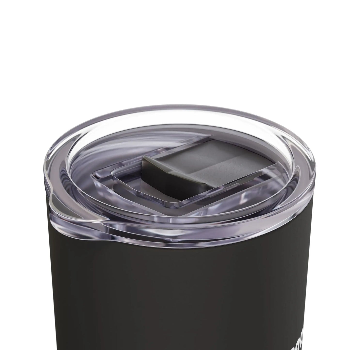 "Postmenopausal With ... Purpose" Skinny Tumbler Printify