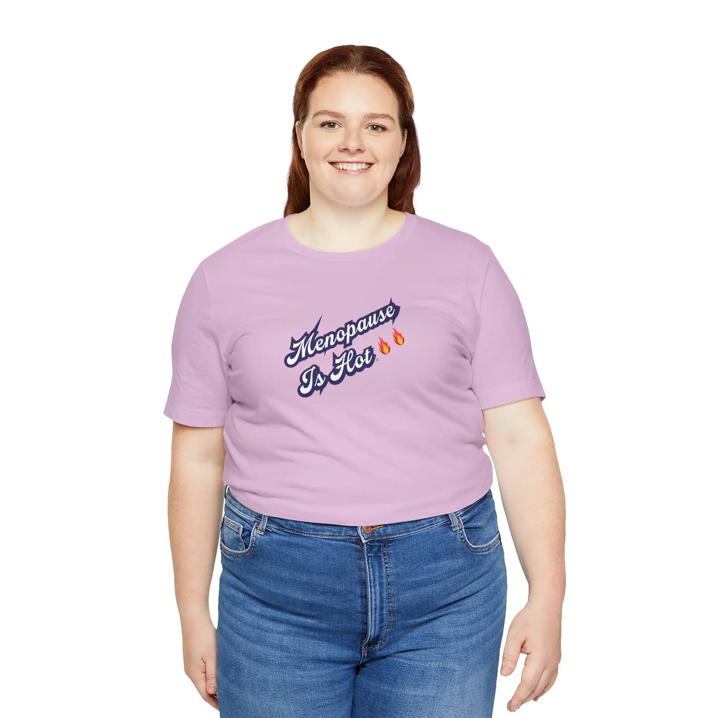 "Menopause Is Hot" Unisex Tee Printify