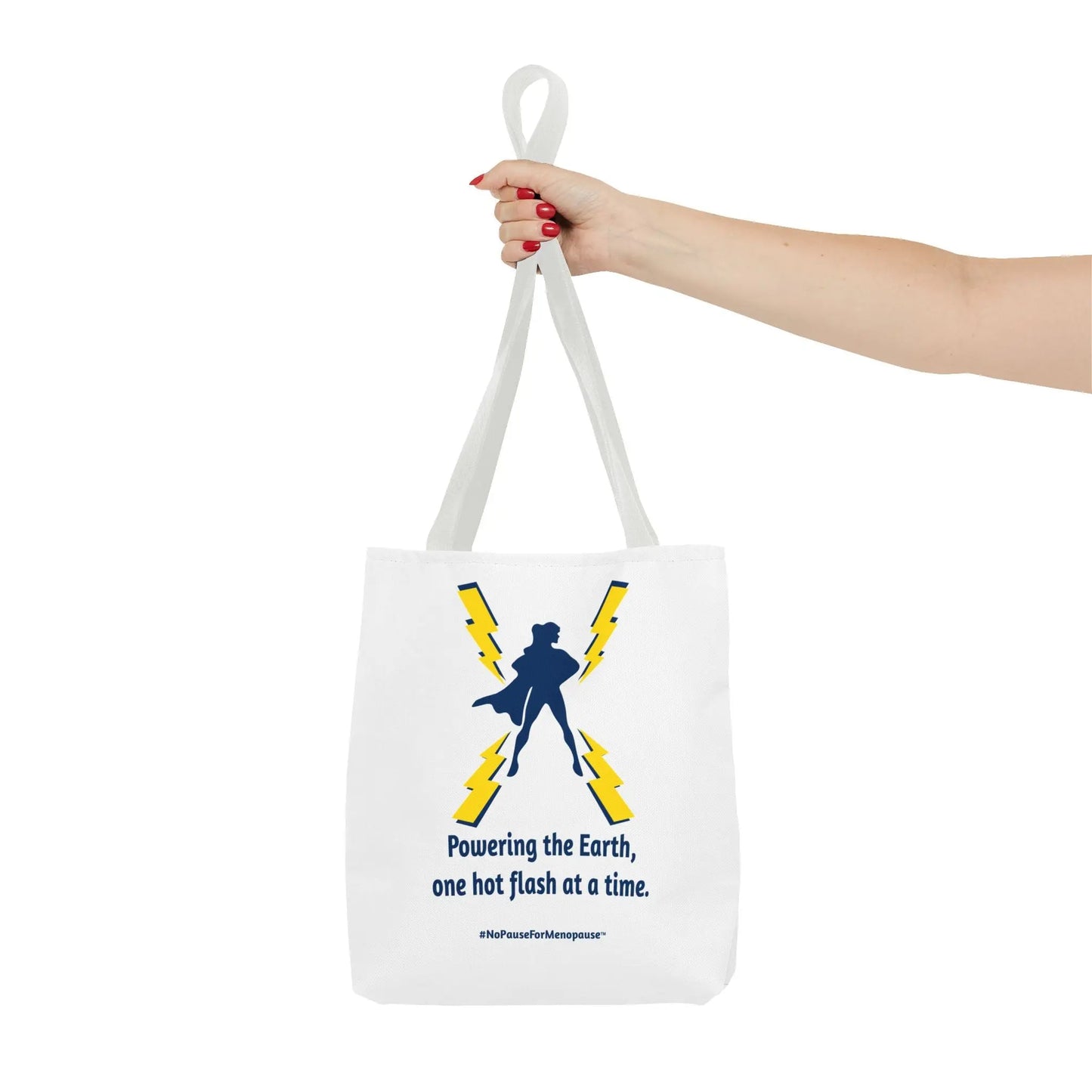"Powering the Earth" Tote Bag Printify