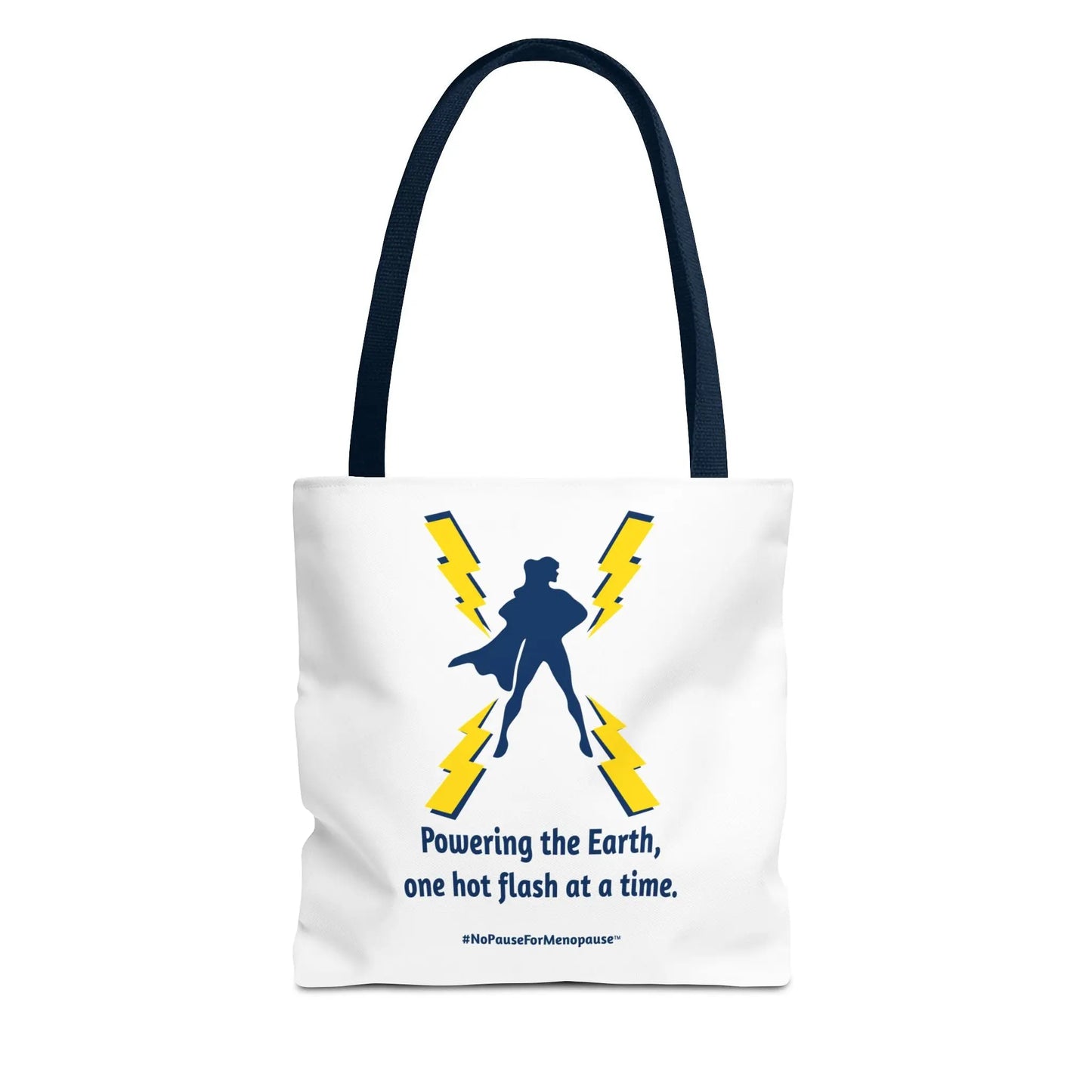 "Powering the Earth" Tote Bag Printify